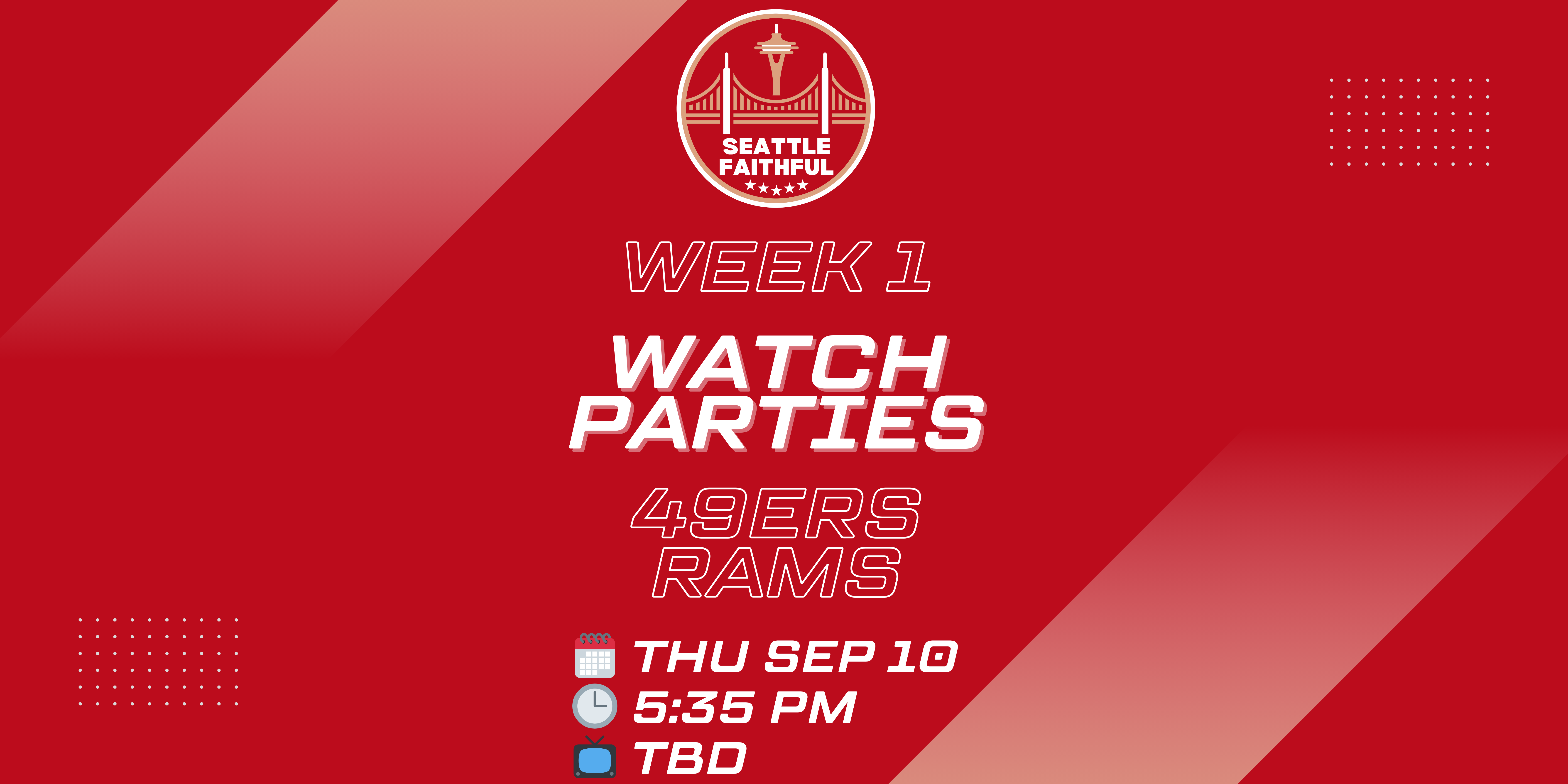 Week 1 | 49ers Vs Rams