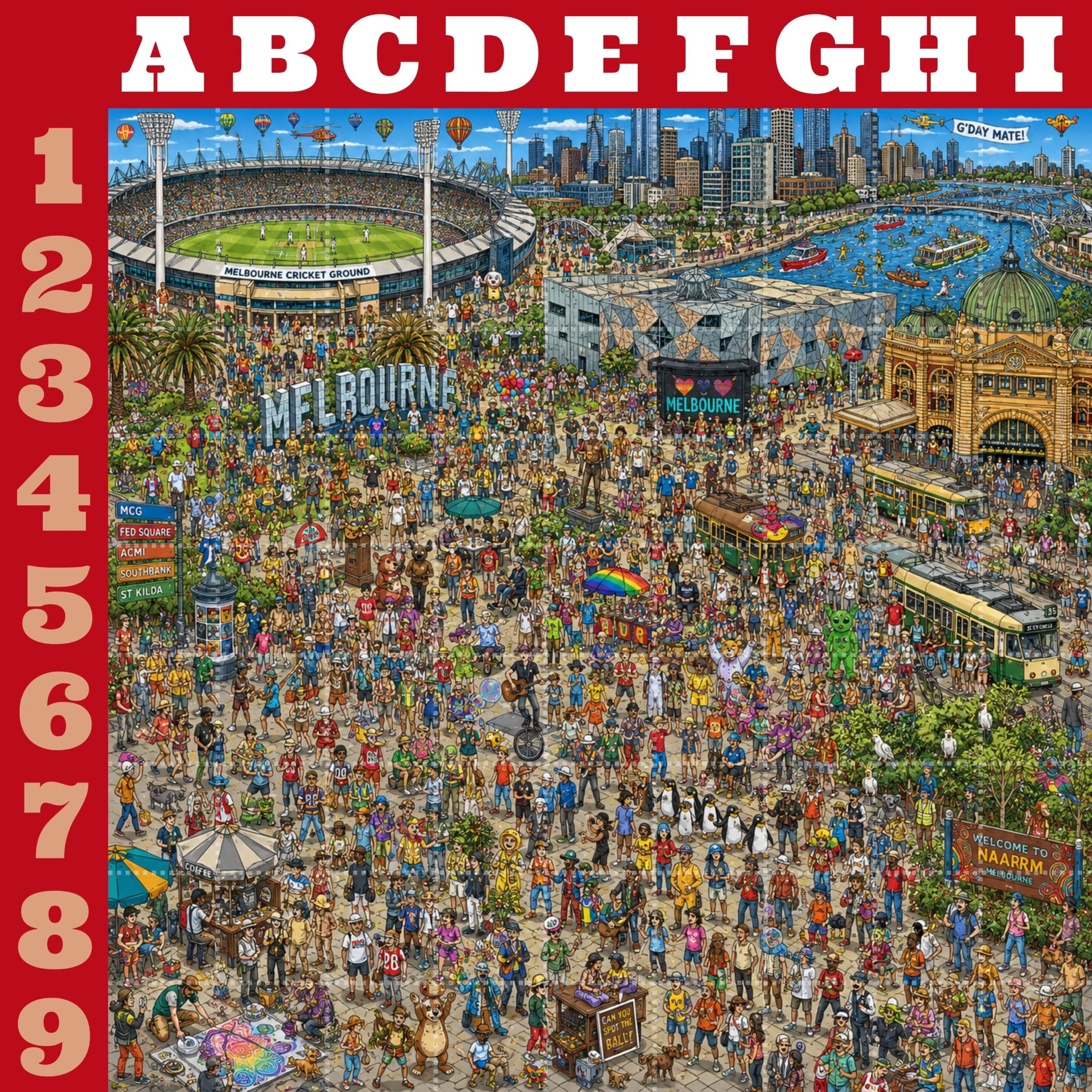 Where's The Niner puzzle
