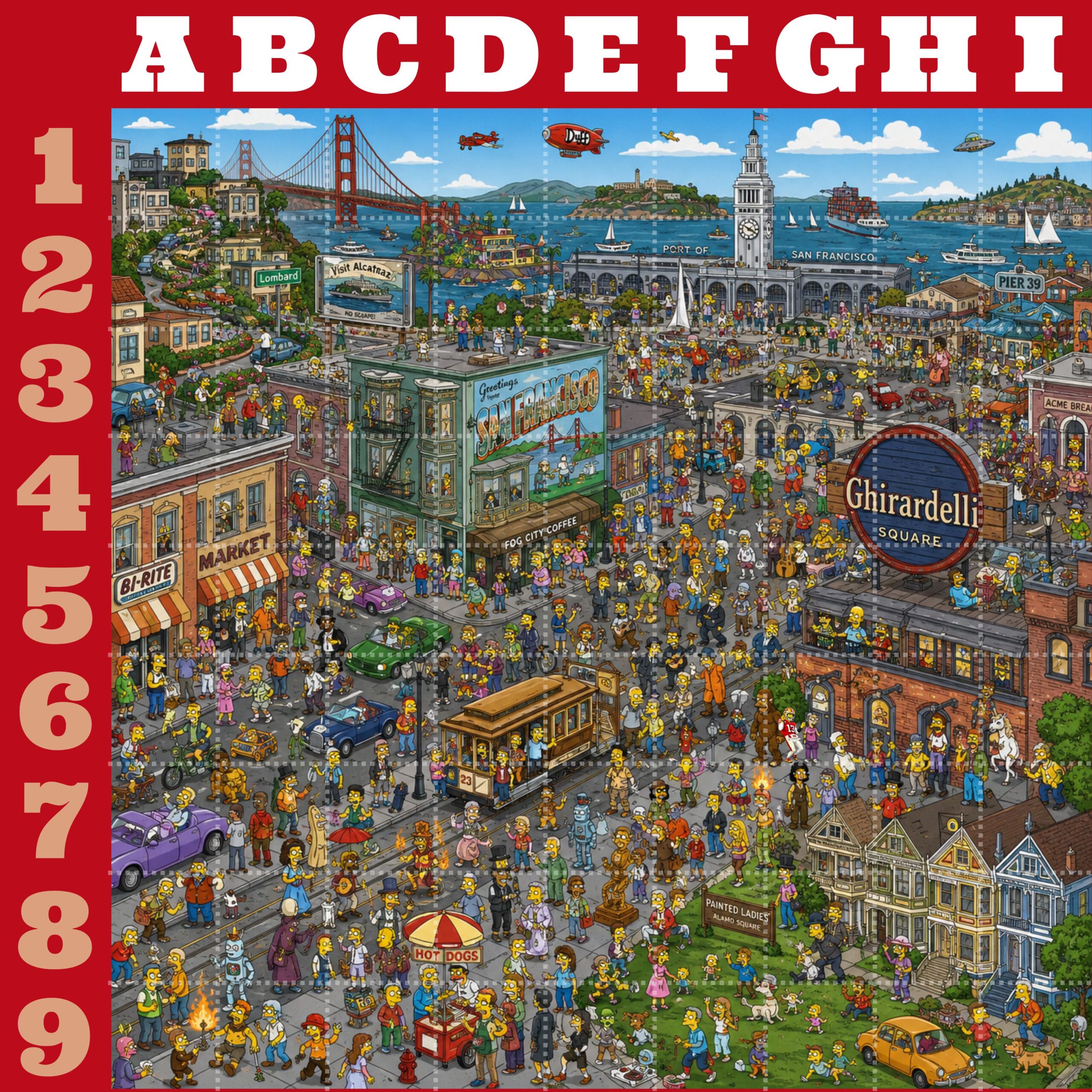 Where's The Niner puzzle