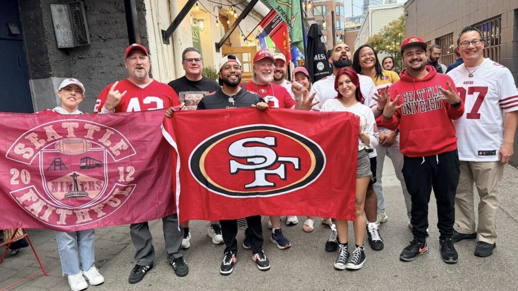 49ers vs Rams — Downtown
